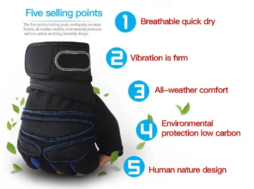 Unisex Gym Gloves with Wrist Support product image 2