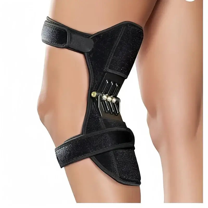 Spring-Loaded Knee Booster Support Pad Black product image 2