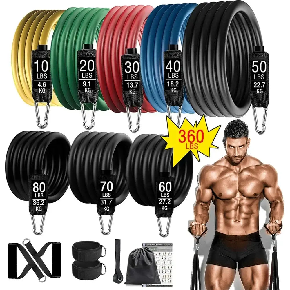 Resistance Bands for Yoga & Fitness Training product image 1