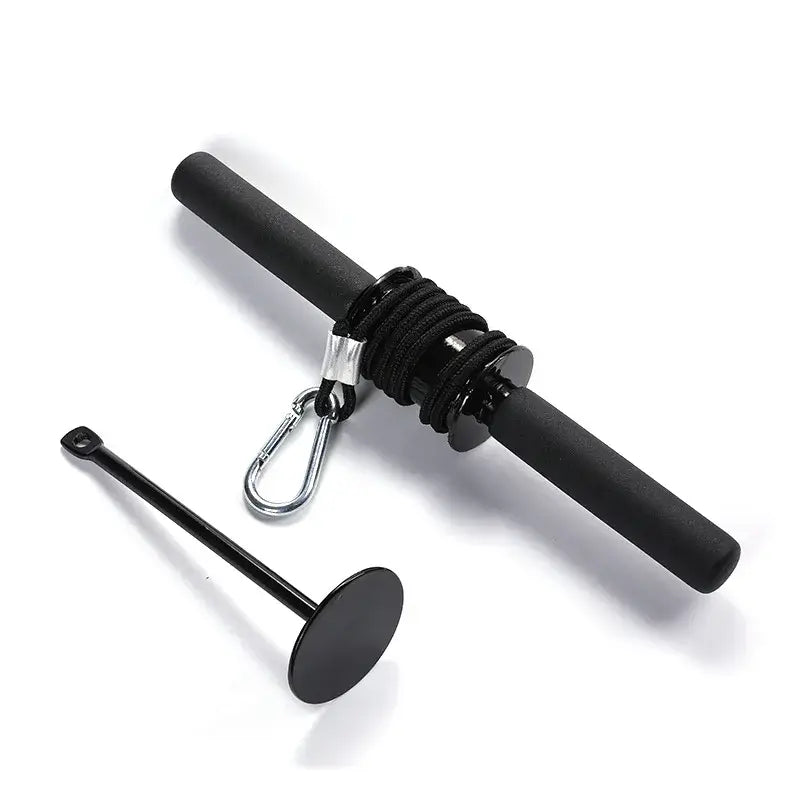 Weight Lifting Rope Waist Roller Power Stick equipment for home workouts and fitness routines.