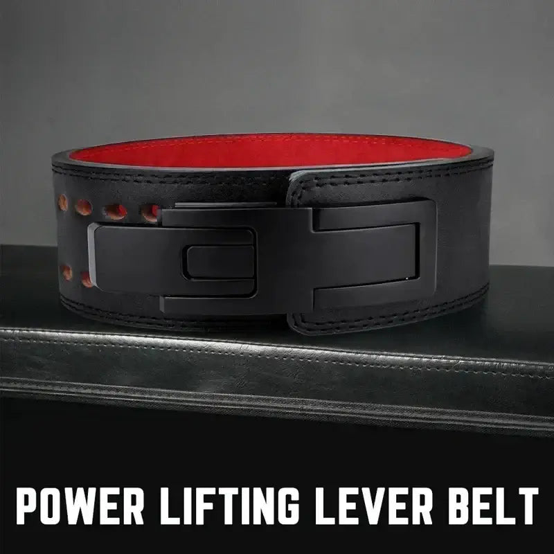 Premium Weight Lifting Belt with Metal Buckle product image 2