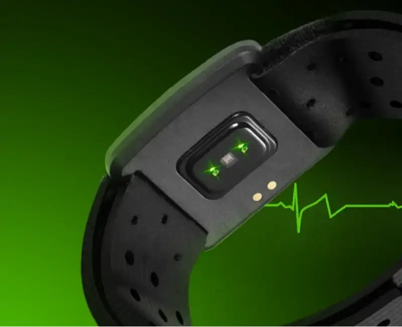 Heart Rate Monitor Arm Strap Sensor Grey product image 3
