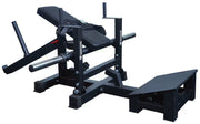 Maximize Your Glute Gains with the Signature Fitness Plate-Loaded Hip Thrust Machine - Sturdy Steel Frame, 176.37 lbs Capacity, Sleek Black Design