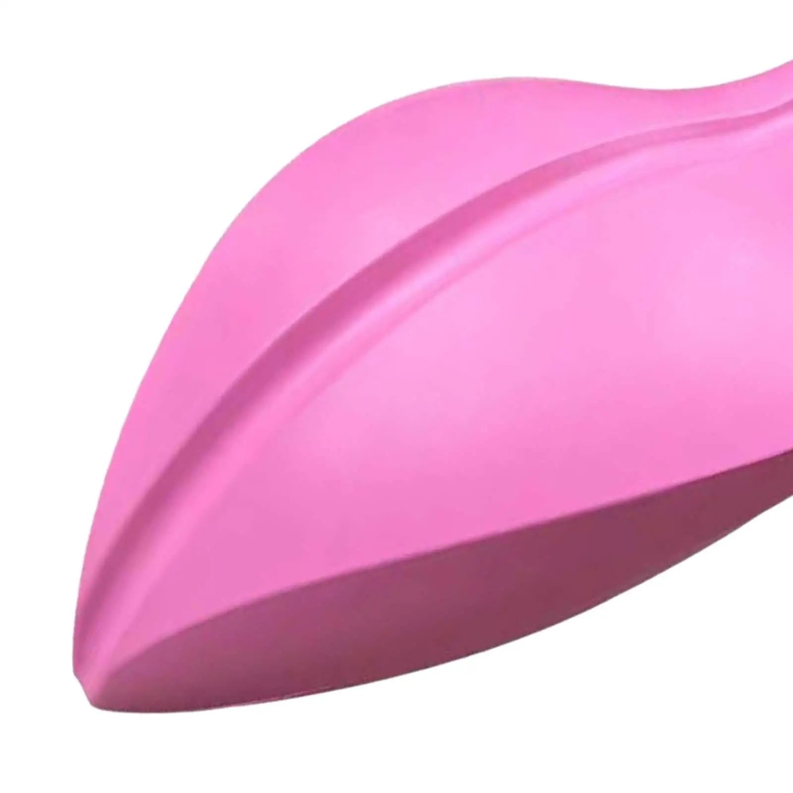 Close-up of pink Spine Corrector Yoga Fitness Equipment designed for promoting spinal alignment.