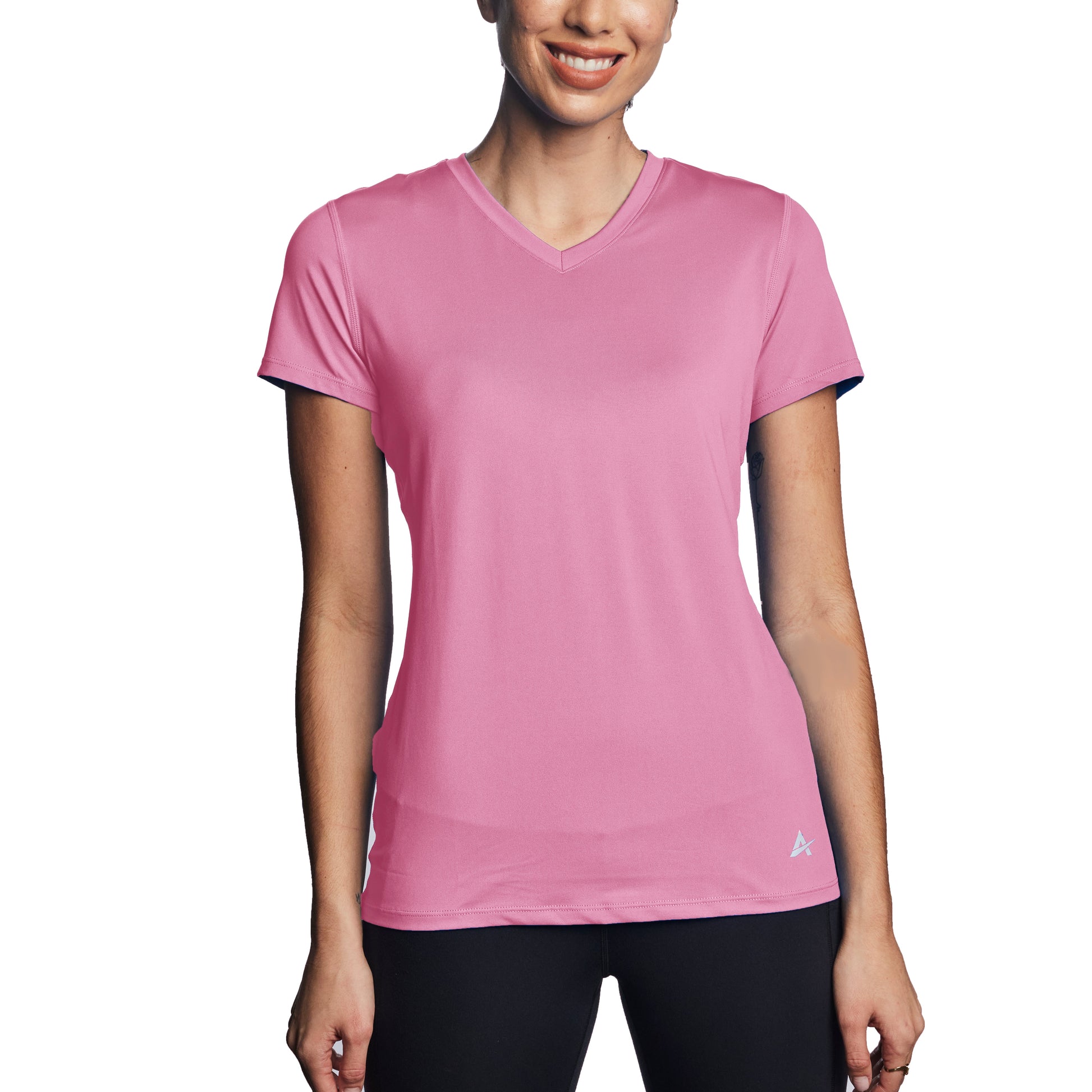 Women'S Cooling V-Neck Short Sleeve T-Shirt