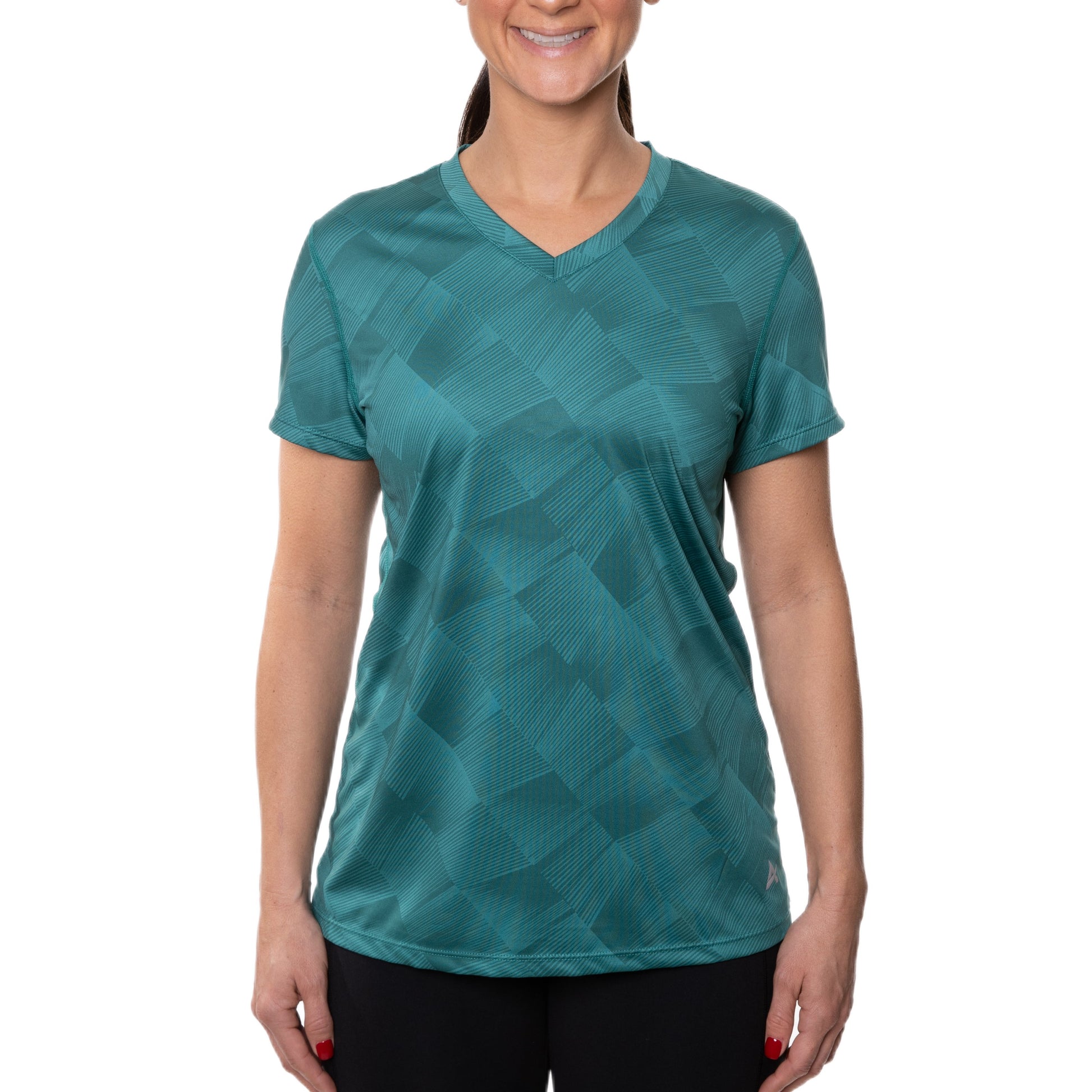 Women'S Cooling V-Neck Short Sleeve T-Shirt