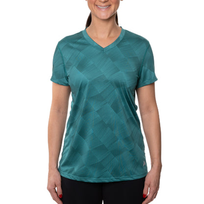 Women'S Cooling V-Neck Short Sleeve T-Shirt