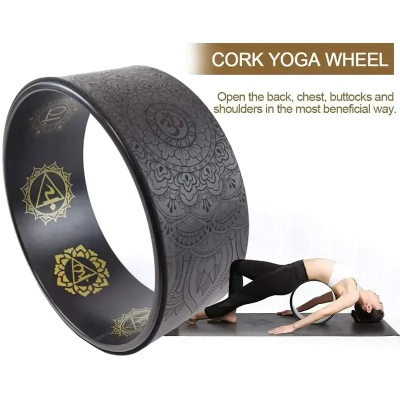 Yoga Wheel with Mandala Pattern product image 5