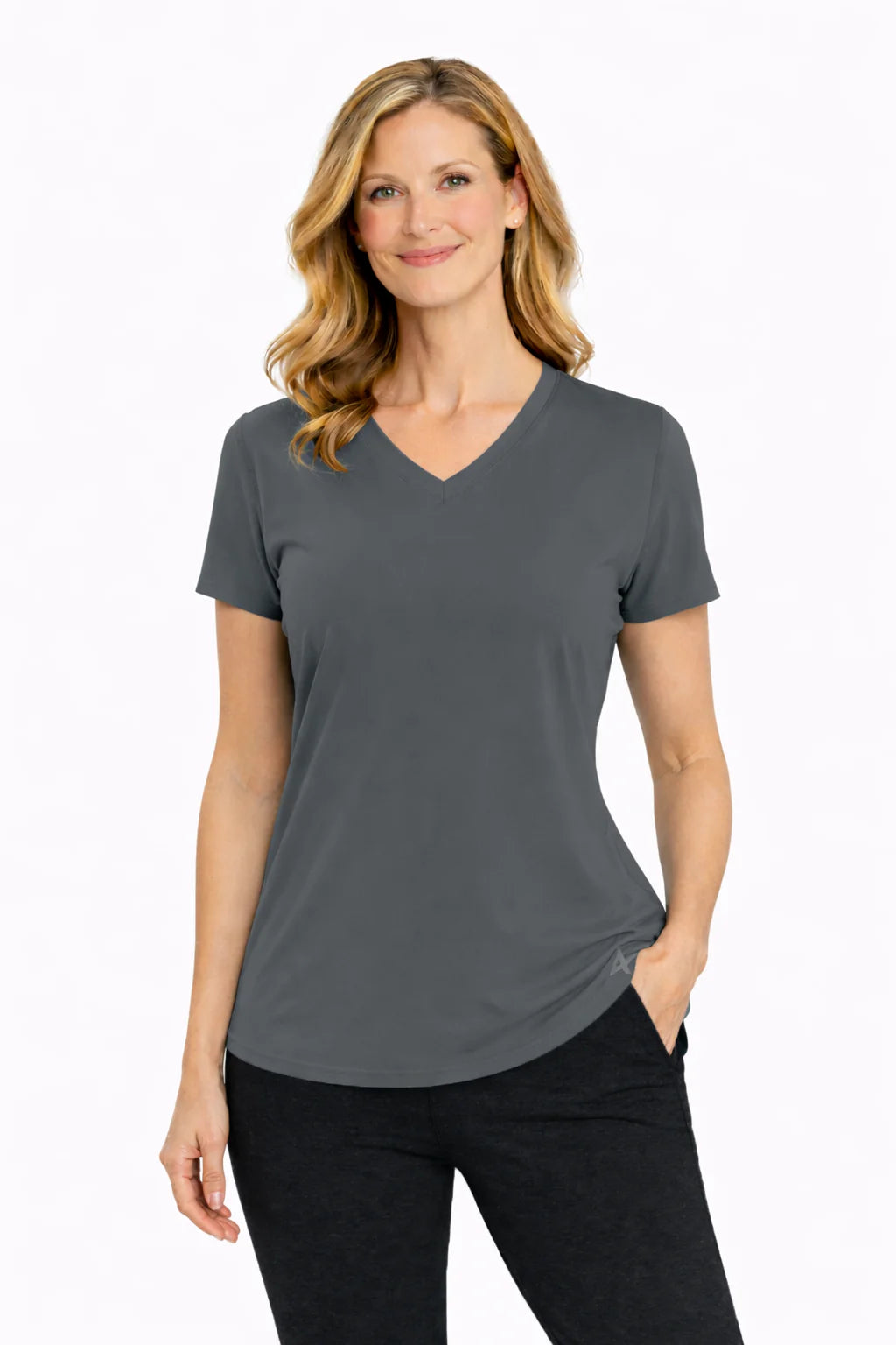 Women'S Cooling V-Neck Short Sleeve T-Shirt