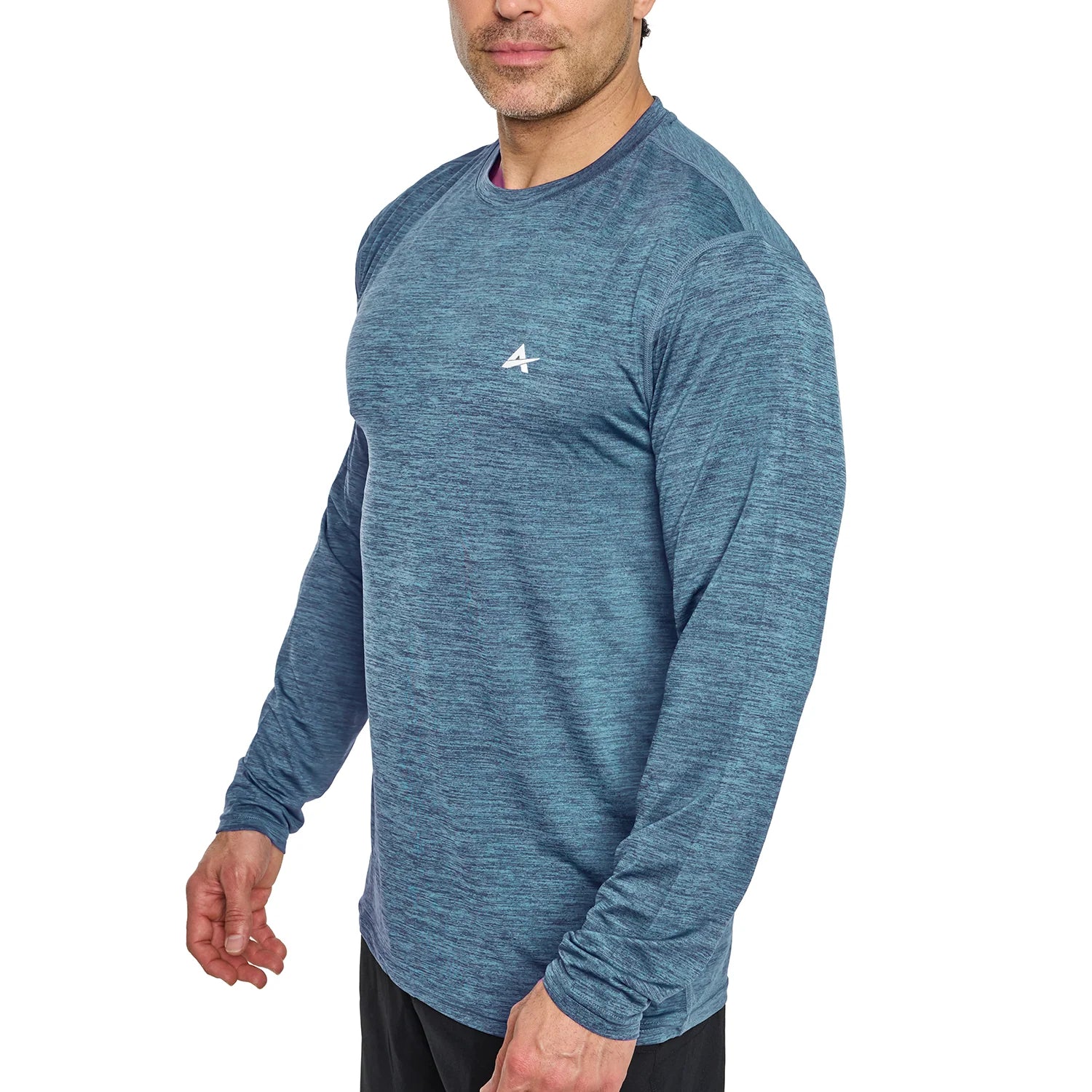 Men'S Cooling Crew Neck Long Sleeve T-Shirt