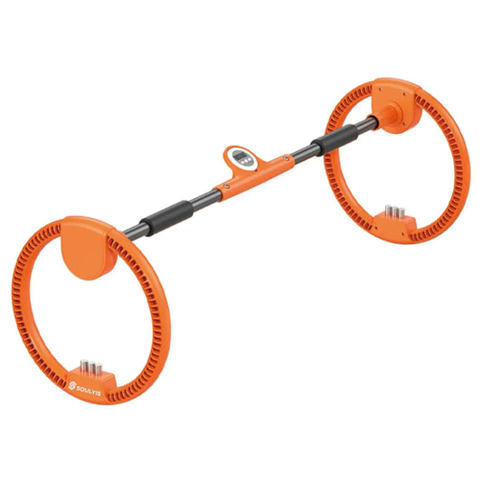 Black Soulyis multifunctional fitness spinning wheel for arm and core workouts, suitable for home gym exercise for men and women.