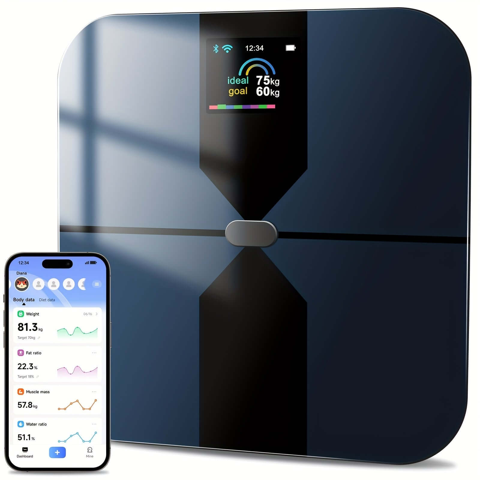 Smart Body Scale with Color Screen & App Sync product image 1