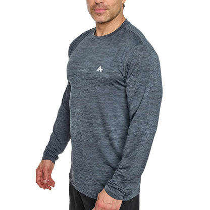 Men'S Cooling Crew Neck Long Sleeve T-Shirt