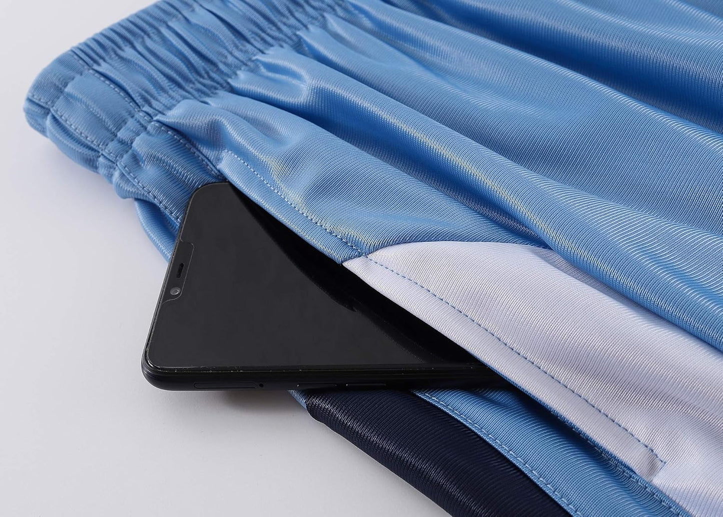 Abovewater men's basketball shorts with deep pockets, drawstring gym training shorts, suitable for running and active wear.