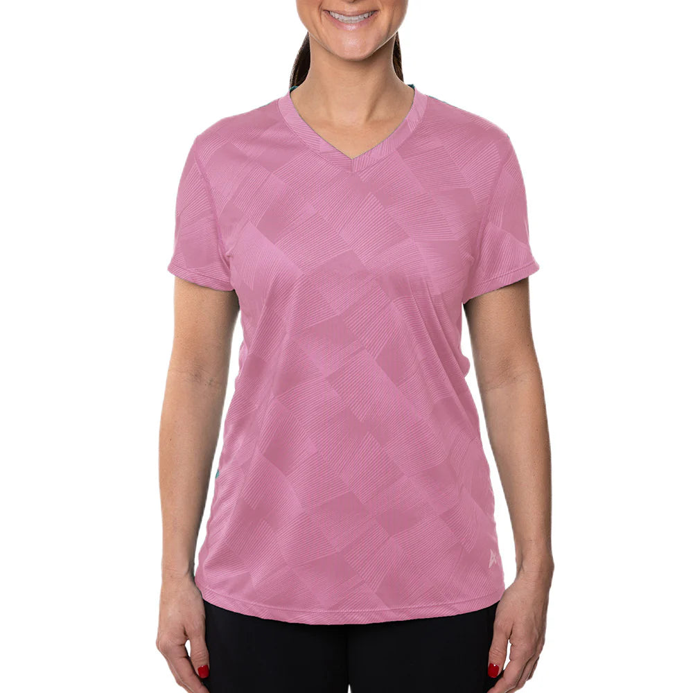 Women'S Cooling V-Neck Short Sleeve T-Shirt