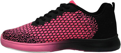 Pyramid Women’S Path Lite Seamless Mesh Bowling Shoes - Lightweight Seamless Design, Athletic Fit, Breathable Knit Upper, Universal Slide Soles