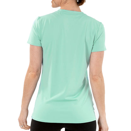Women'S Cooling V-Neck Short Sleeve T-Shirt