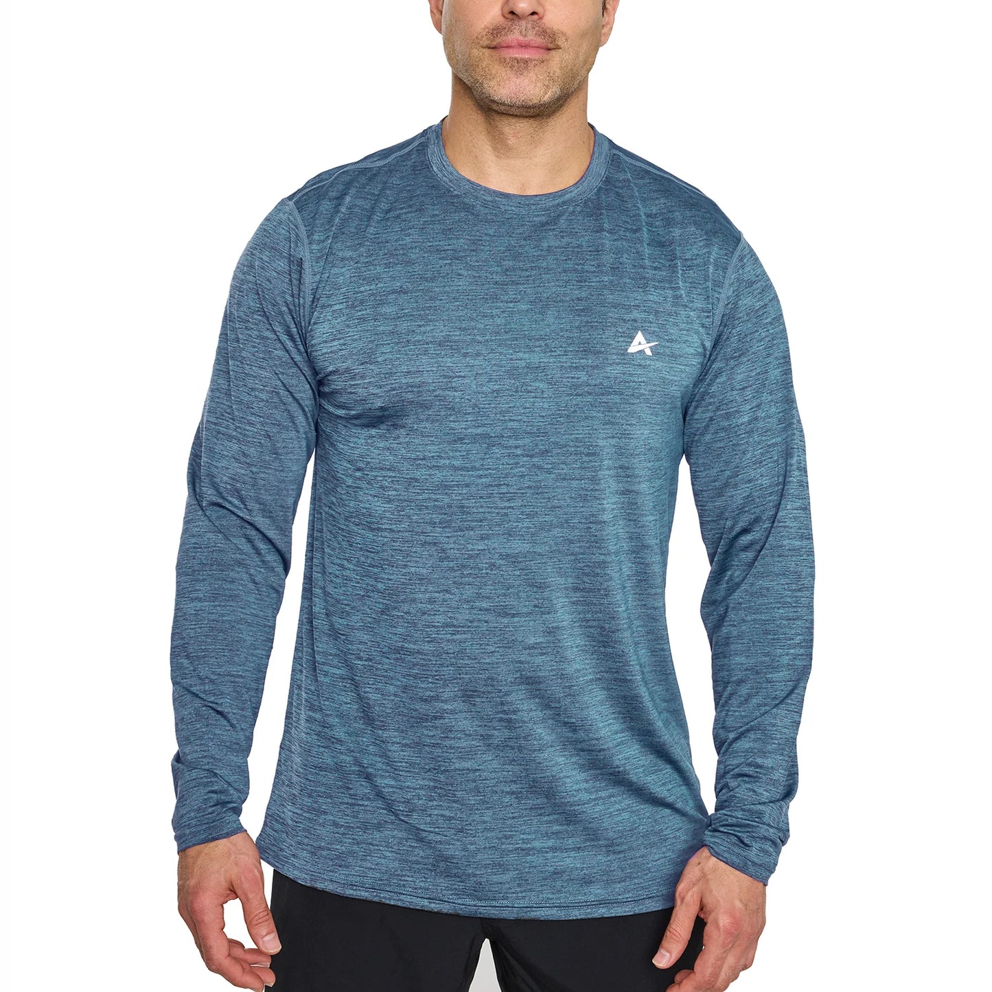 Men'S Cooling Crew Neck Long Sleeve T-Shirt