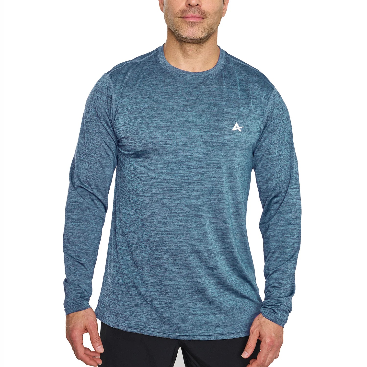 Men'S Cooling Crew Neck Long Sleeve T-Shirt