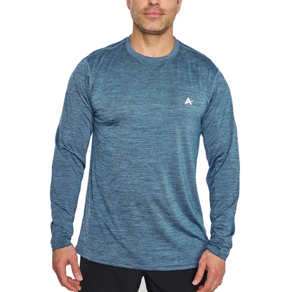 Men'S Cooling Crew Neck Long Sleeve T-Shirt