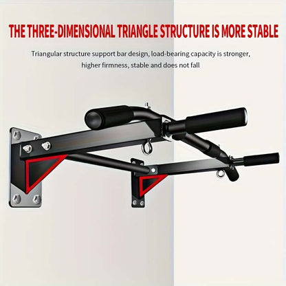 Wall Mounted Pull-Up Bar for Home Fitness-2