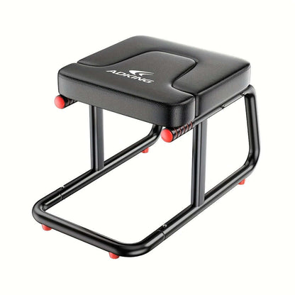 Upward Yoga Stool with Handrests Iron Frame-0