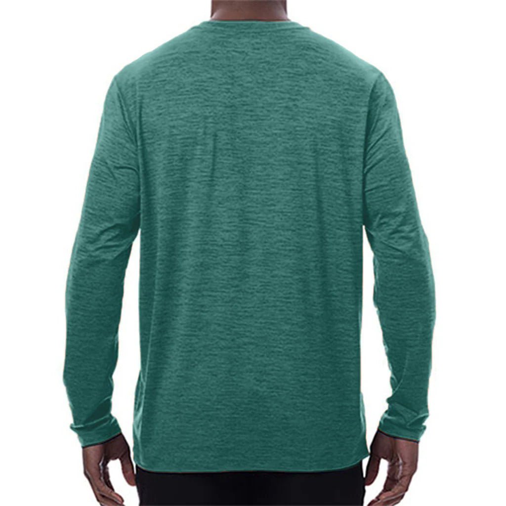 Men'S Cooling Crew Neck Long Sleeve T-Shirt