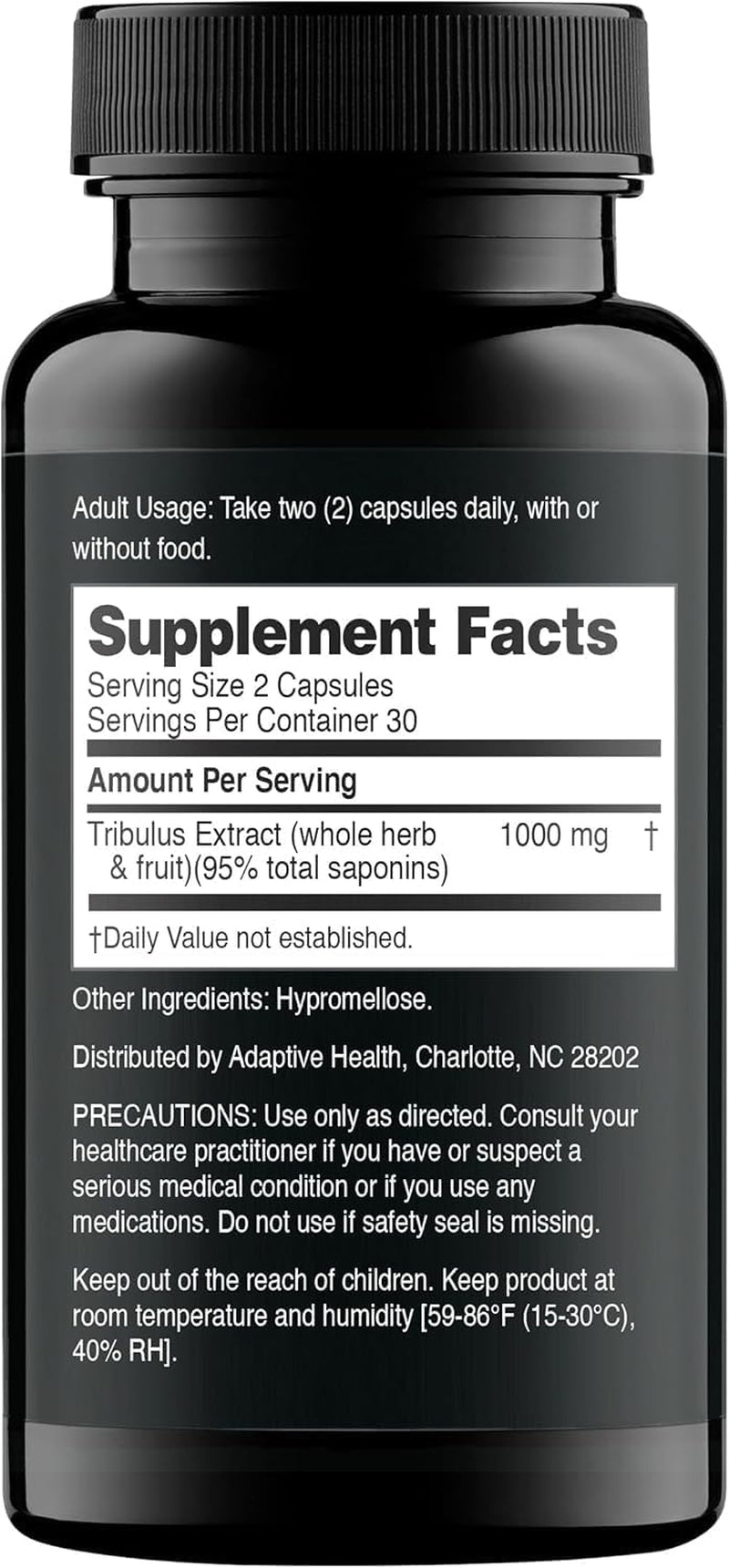 Nugenix Essentials Tribulus Terrestris for Men Extract - 95% Total Saponins, 1000Mg High Potency, Extra Strength, 120 Count
