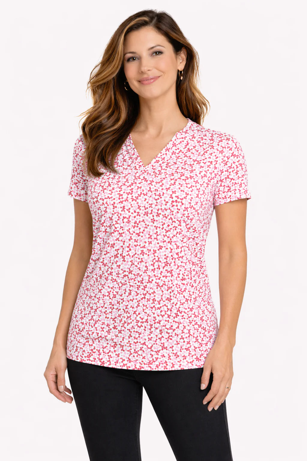 Women'S Cooling V-Neck Short Sleeve T-Shirt