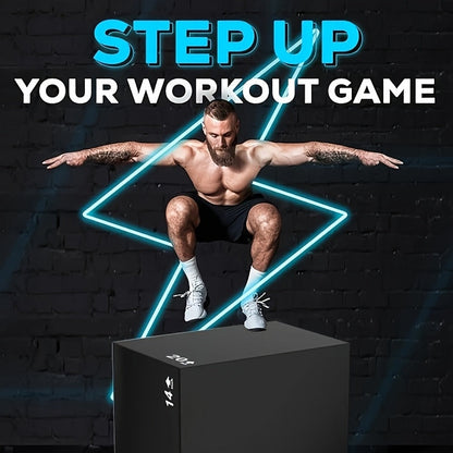 3-in-1 PVC Fitness Jump Box Training Platform-2