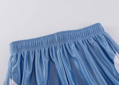 Abovewater men's basketball shorts with deep pockets, suitable for running and gym training, featuring a drawstring waistband.