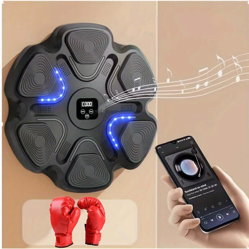 Wireless Wall Punching Pad with Gloves product image 4