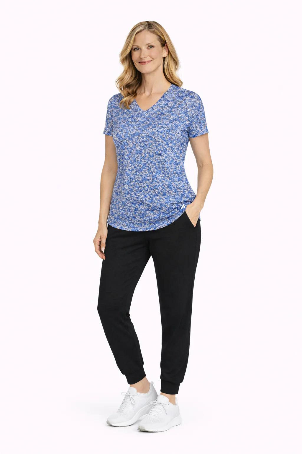 Women'S Cooling V-Neck Short Sleeve T-Shirt