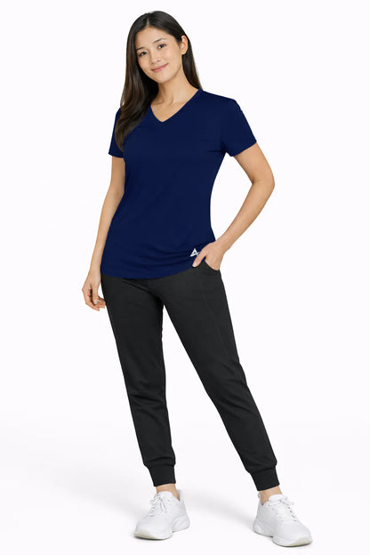 Women'S Cooling V-Neck Short Sleeve T-Shirt