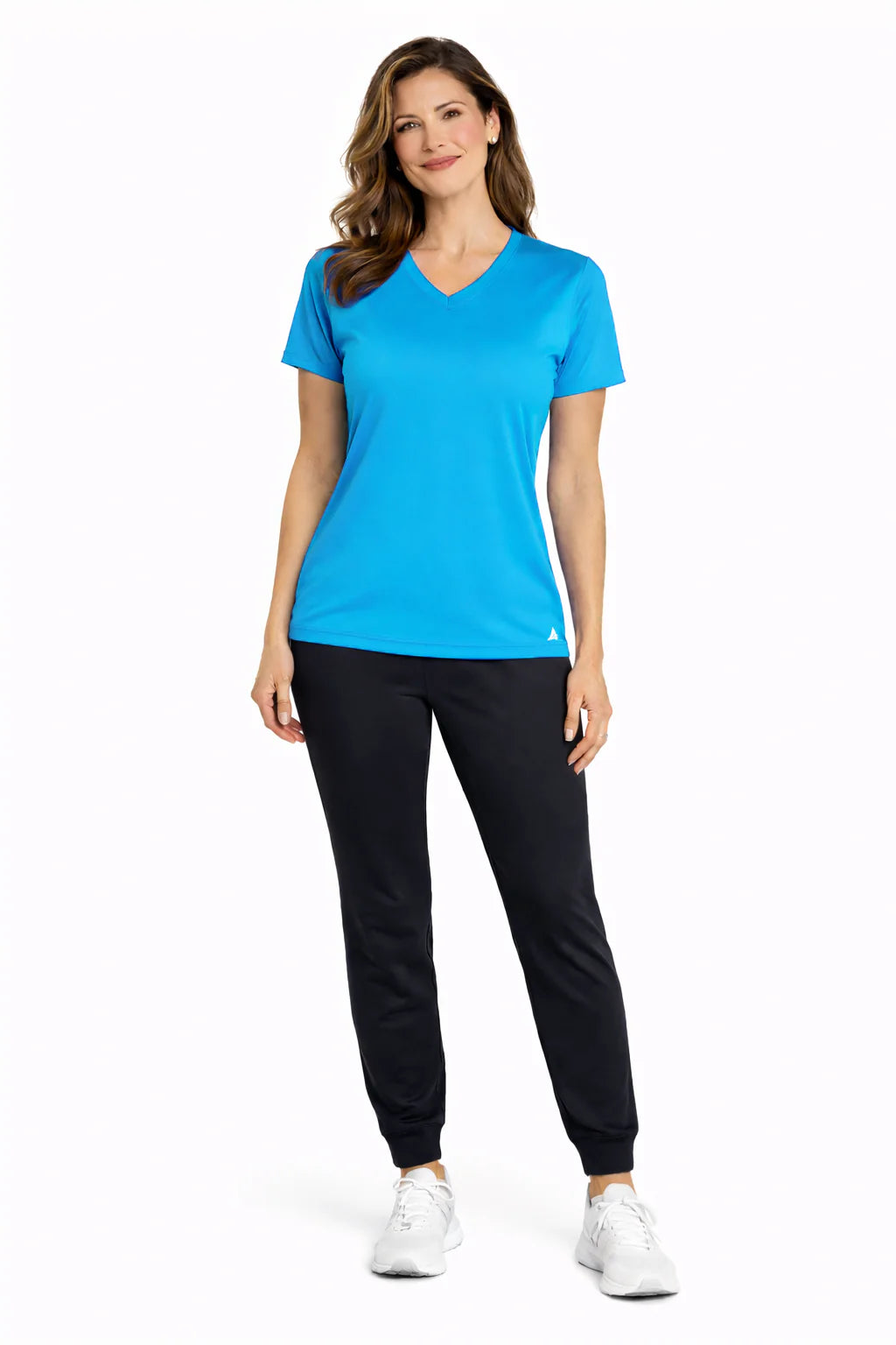 Women'S Cooling V-Neck Short Sleeve T-Shirt