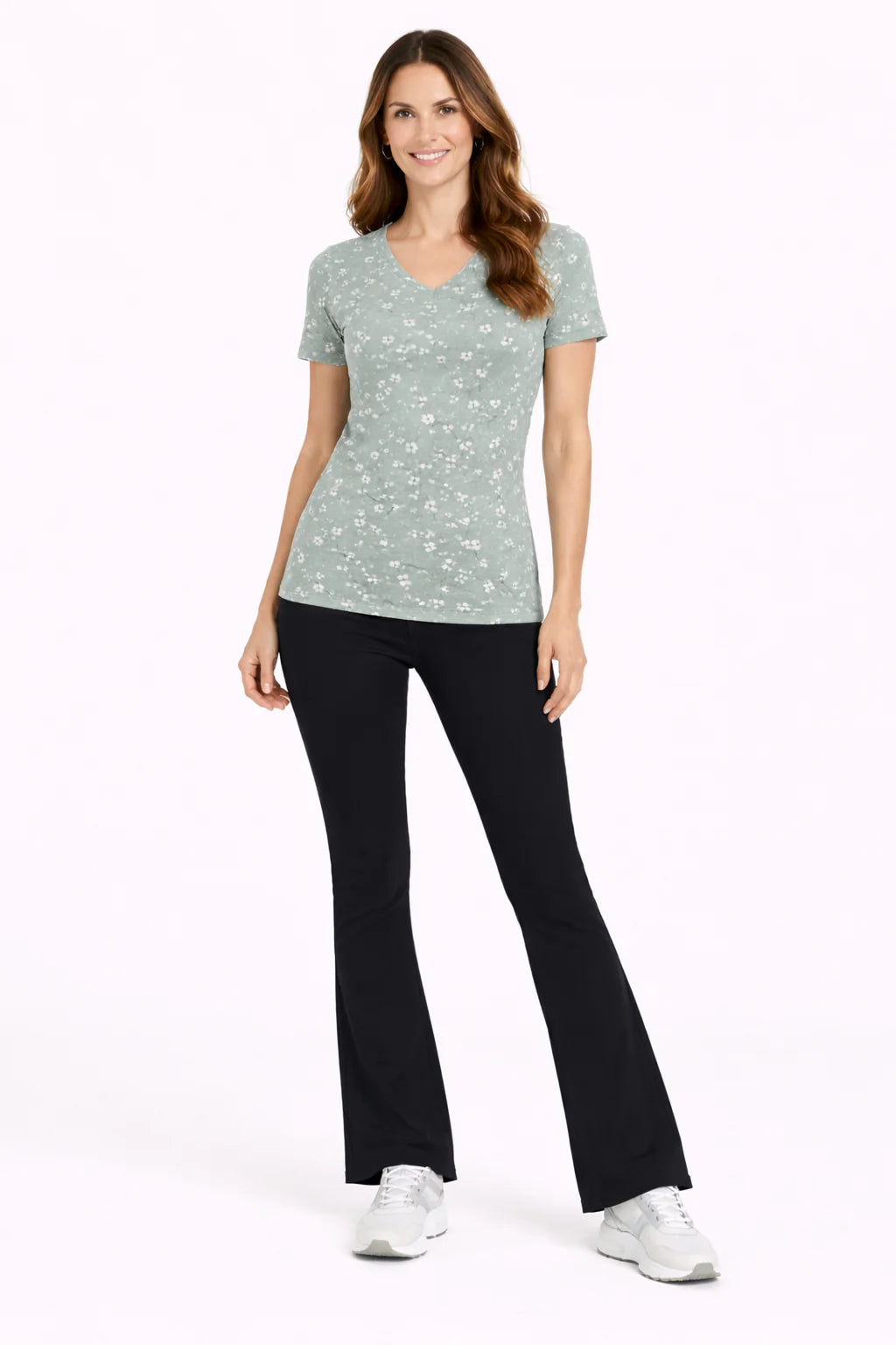 Women'S Cooling V-Neck Short Sleeve T-Shirt