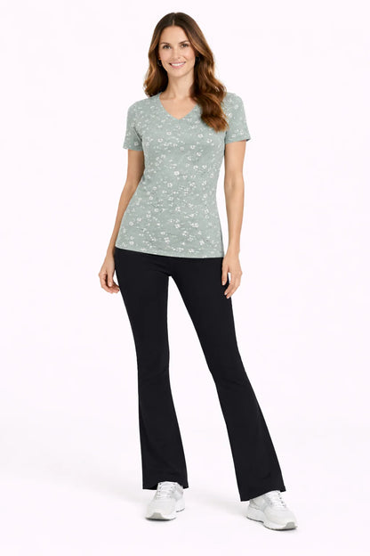 Women'S Cooling V-Neck Short Sleeve T-Shirt