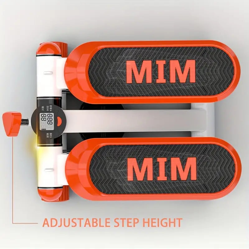 Mini Stepping Machine for home workouts with adjustable step height and balance training features.