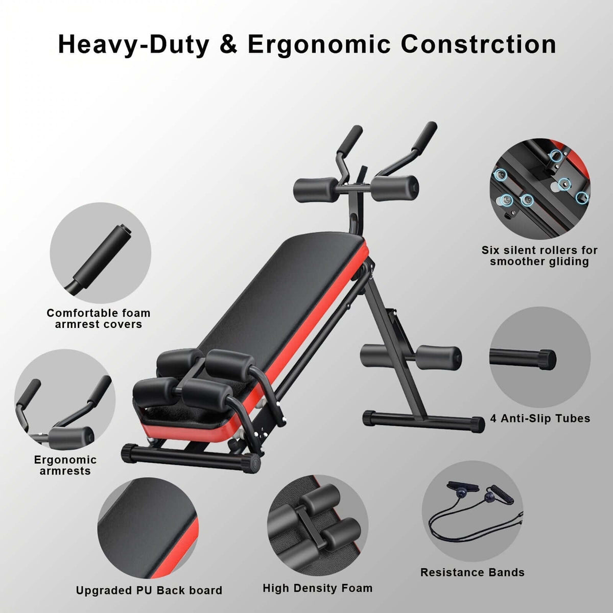Ab Workout Sit-Up Bench product image 4