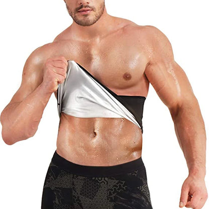 Premium Men's Sauna Vest - Slimming Waist Trainer & Body Shaper for Effective Weight Loss and Enhanced Workouts