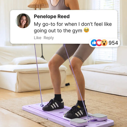 Foldable UMAY Abdominal Training Bench by Fitness Essentials for core and abs workout, suitable for home gym use.