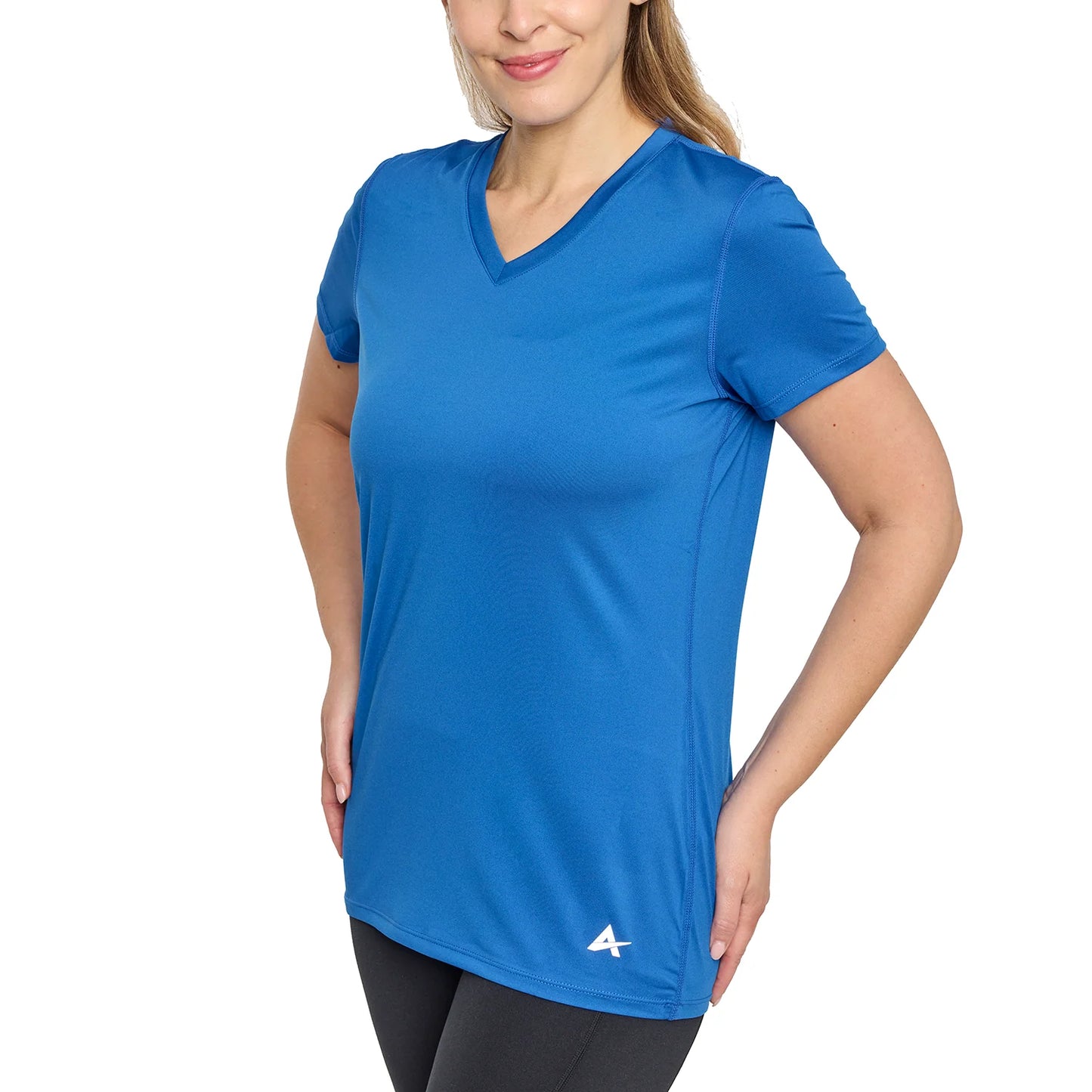 Women'S Cooling V-Neck Short Sleeve T-Shirt