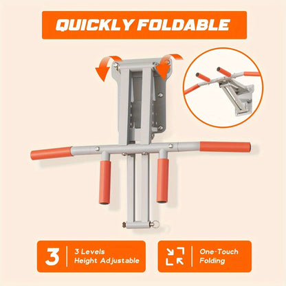 Wall Mount Pull-Up Bar Station-1