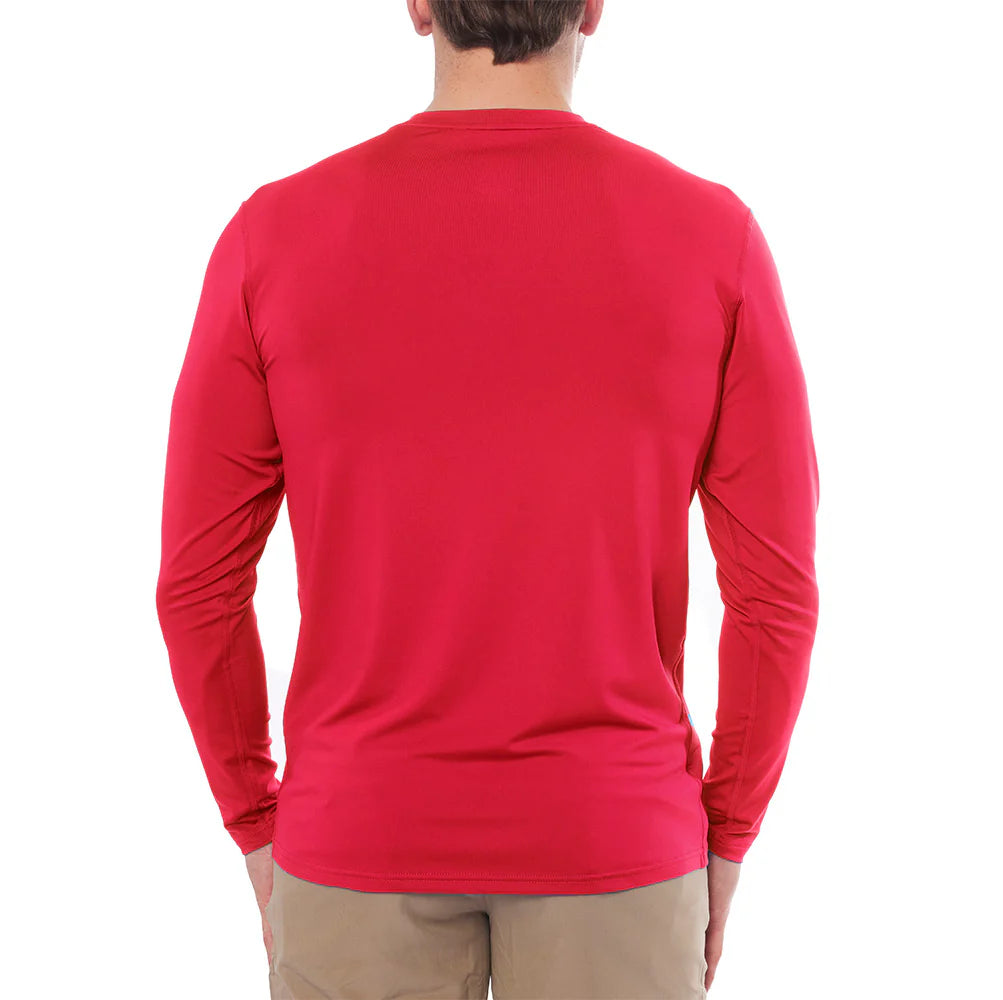 Men'S Cooling Crew Neck Long Sleeve T-Shirt