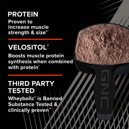 AMP Wheybolic Clinically Proven Protein Powder, Increases Muscle Strength & Muscle Building, 40G Whey Protein, BCAA, Leucine, 3Rd Party Tested, Classic Vanilla, 10 Servings