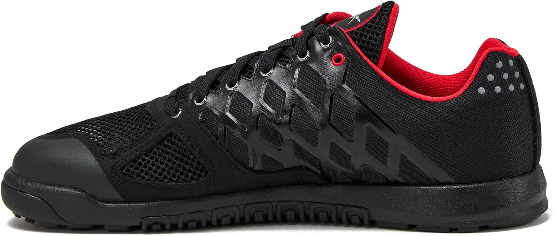 Reebok men's Nano 2.0 cross training shoes with black and gray design, durable athletic footwear for gym workouts.