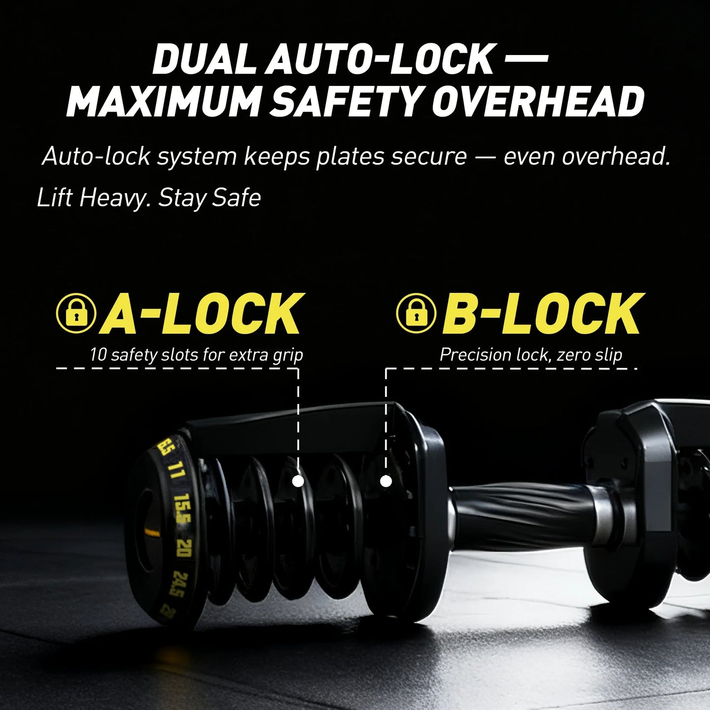 Adjustable Dumbbells Set – All-in-One Free Weight Pair
