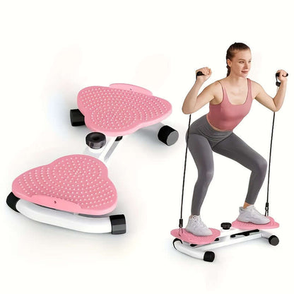 Heart Core Trainer Ab Rotator with Resistance Bands-2