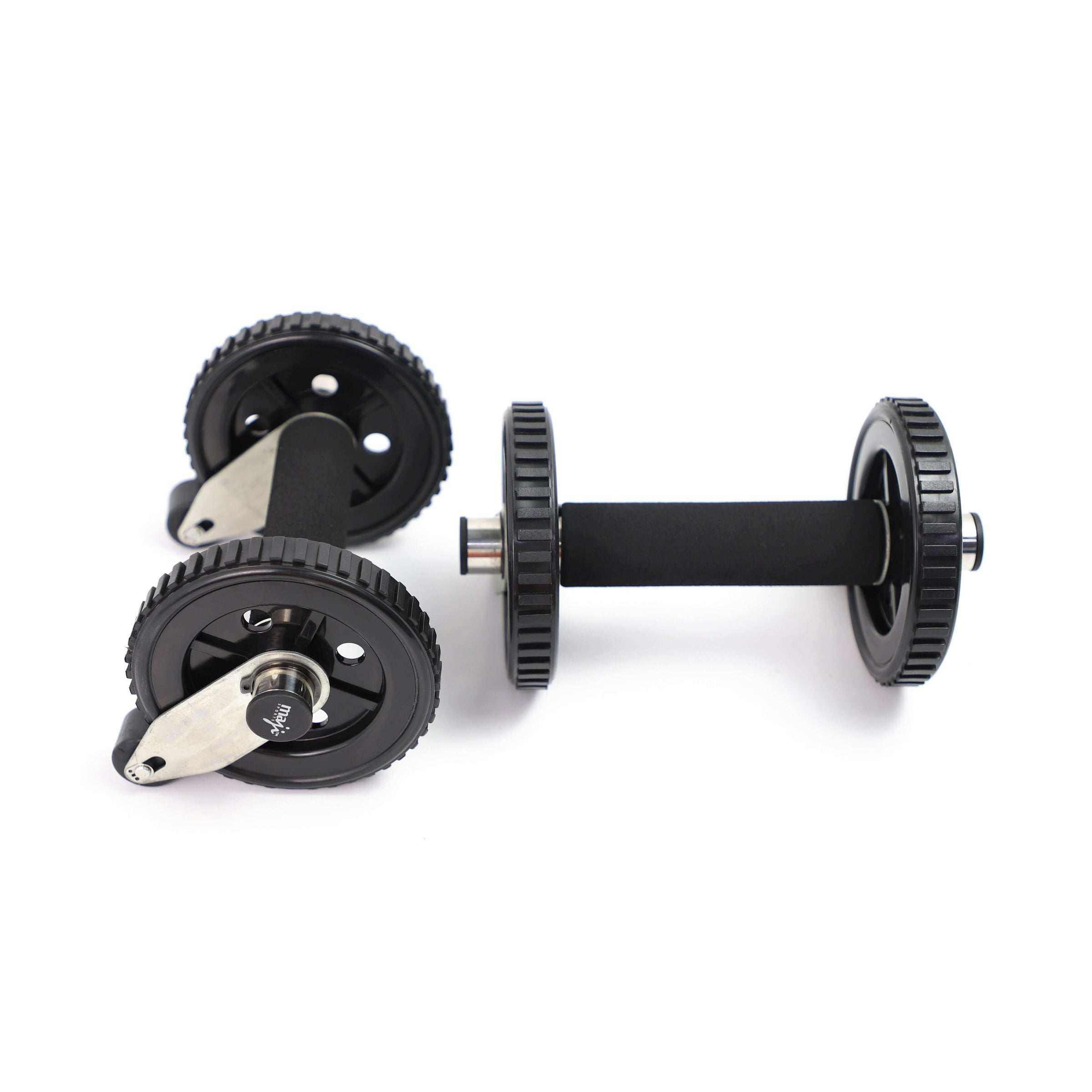 Maji Sports multi-functional ab rollers with active stop wheel function for effective workouts.