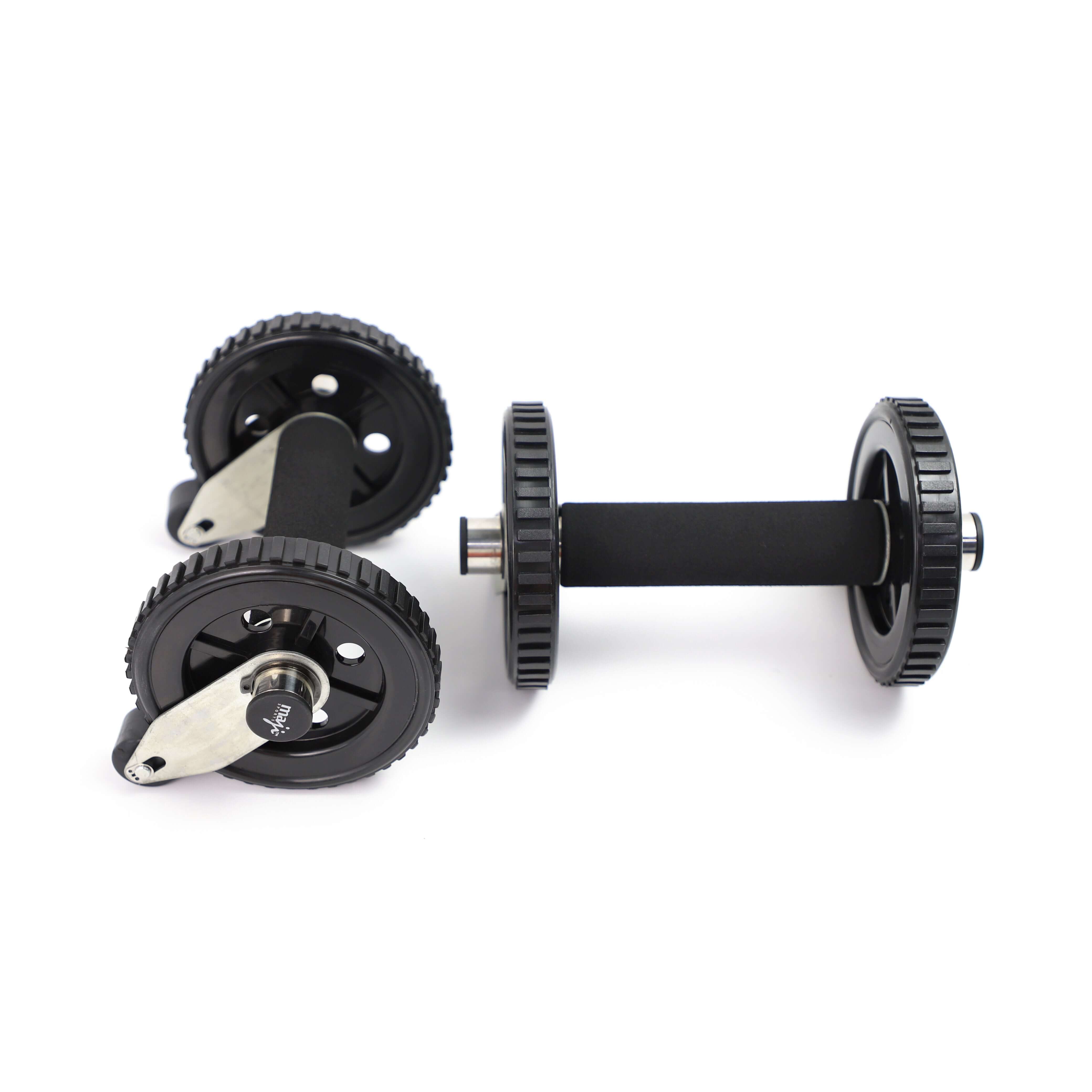 Maji Sports multi-functional ab rollers with active stop wheel function for effective workouts.